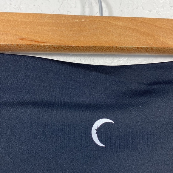 Zyia Momentum Black Moto 7/8 Leggings size 8-10 - Picture 7 of 10